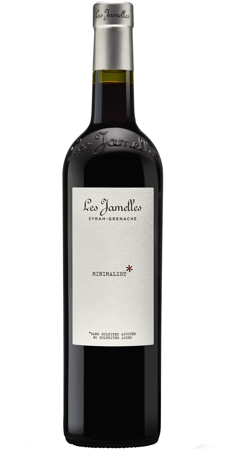 Les Jamelles, MINIMALIST Syrah-Grenache, Vin de Pays d´Oc - Wein ohne Sulfite
