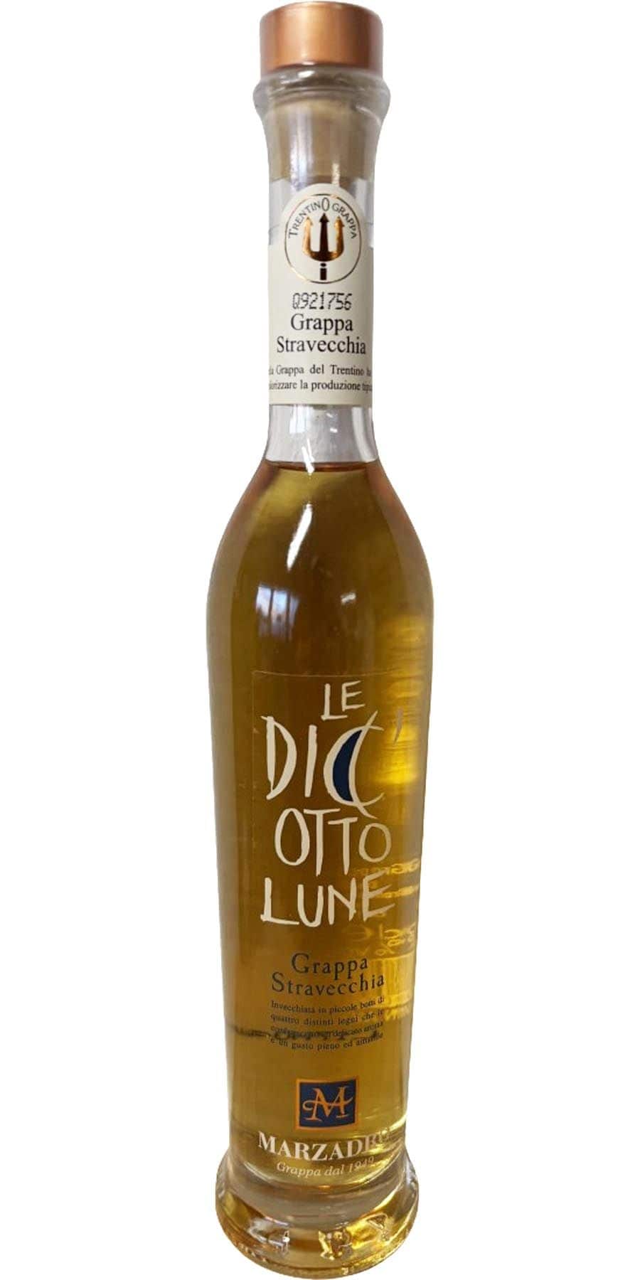 Marzadro, Le Diciotto Lune Grappa Stravecchia 0,20 l - Kleinflasche