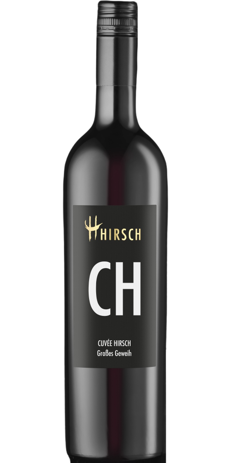 Christian Hirsch, CH ROT Cuvee Hirsch Großes Geweih Aged Reserve, DQ Ortswein Württemberg