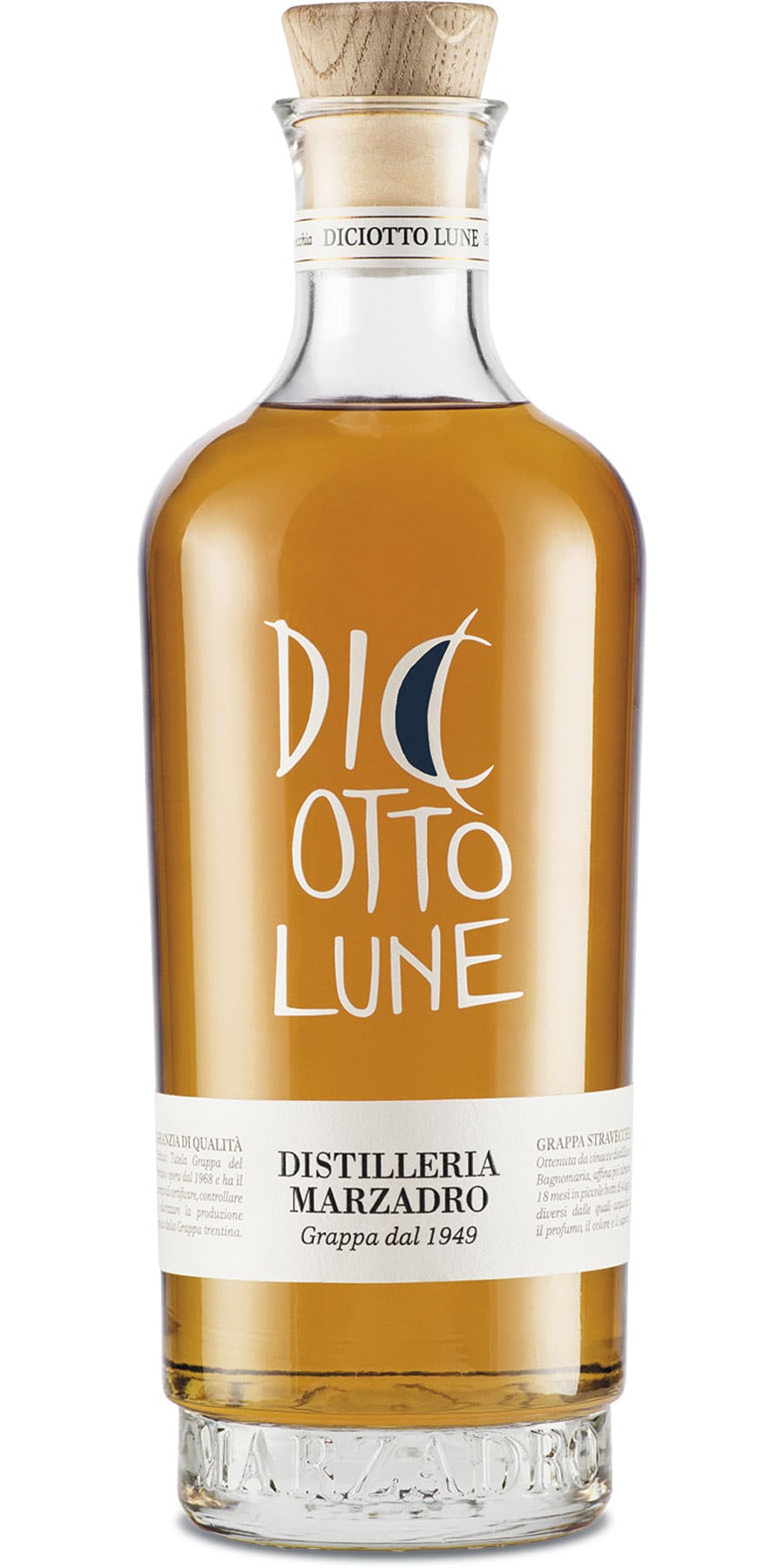 Marzadro, Le Diciotto Lune Grappa Stravecchia 0,7 l