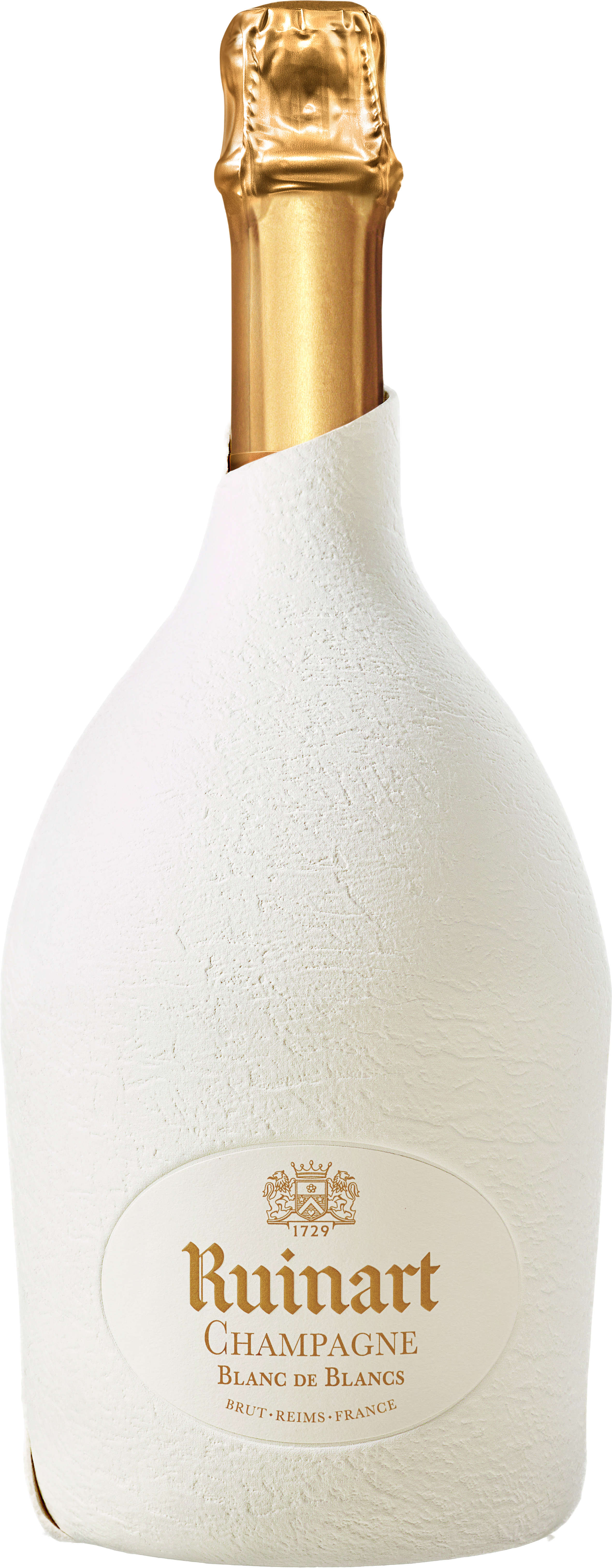 Champagner Ruinart, Blanc de Blancs Brut in Second Skin Geschenkpackung, AC Champagne Brut