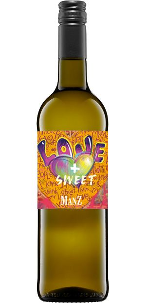 Manz, LOVE + SWEET, Weissweincuvée mild, QbA Rheinhessen