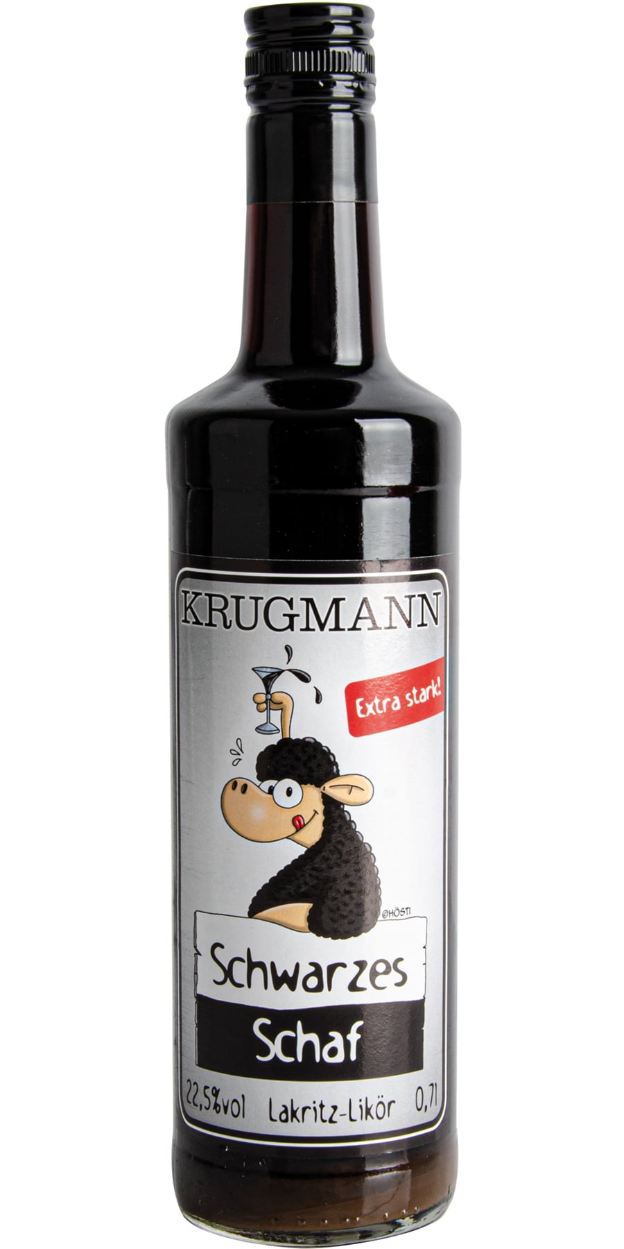 Krugmann, Schwarzes Schaf Lakritz Likör 22,5% - 0,70 l