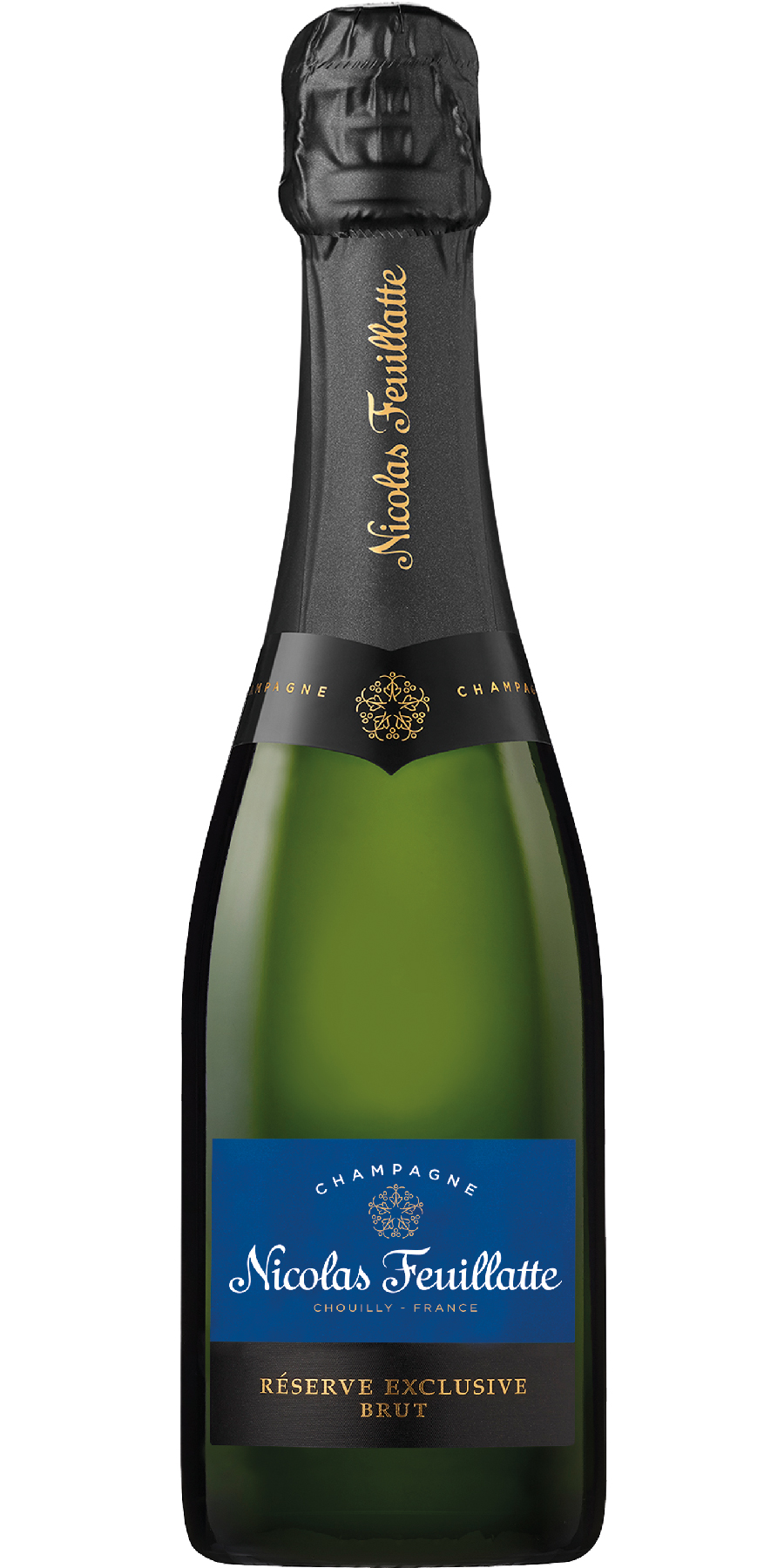 0,375-l-Fl. Champagner Nicolas Feuillatte, AC Champagne Brut - halbe Flasche