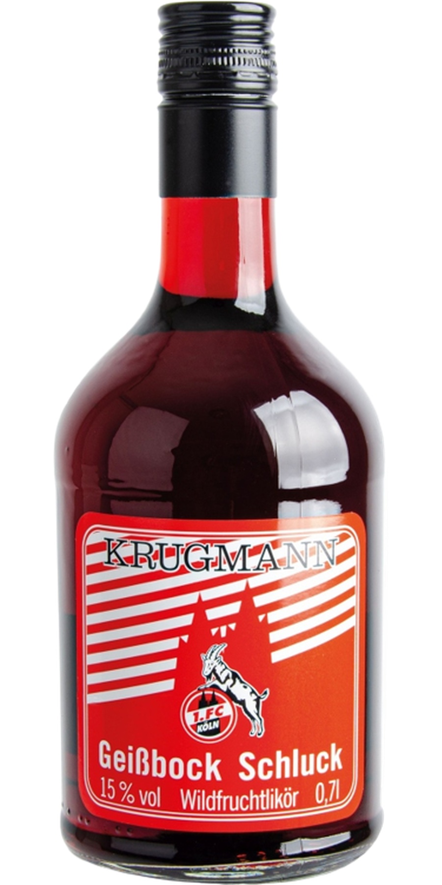 Geissbock-Schluck (1. FC Köln) Wildfruchtlikör 15% - 0,70 l