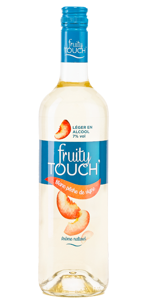 Fruity Touch Weinbergpfirsich - aromatisierter  Weisswein 7% vol.