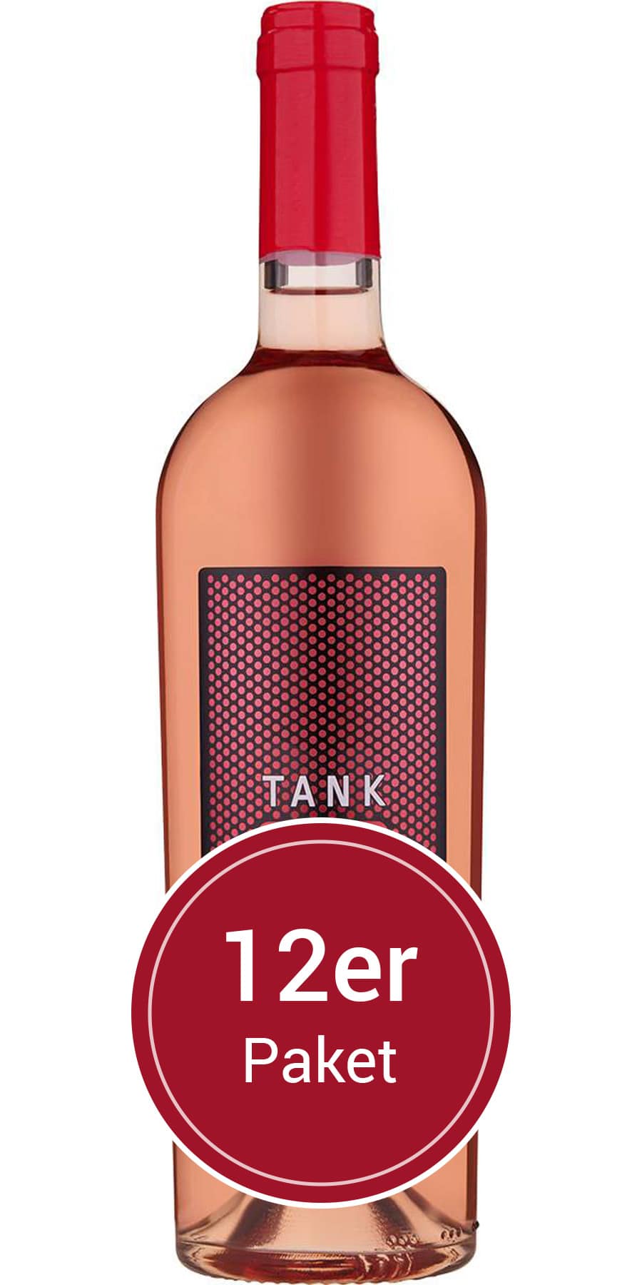 Sparpaket: 12 Flaschen Camivini, TANK 63 Primitivo Rosato, IGT Puglia