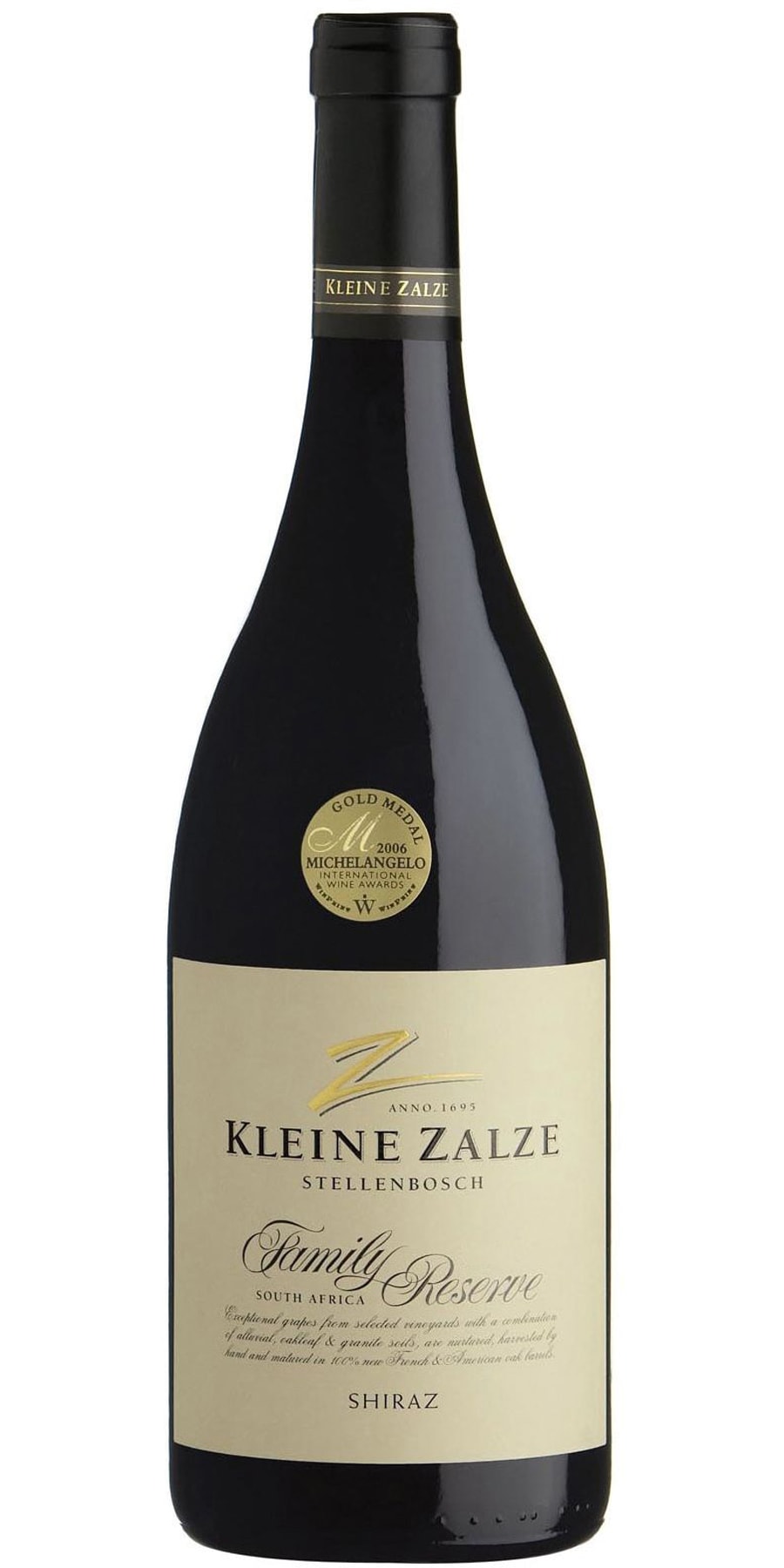 Kleine Zalze, Family Reserve Syrah, Stellenbosch