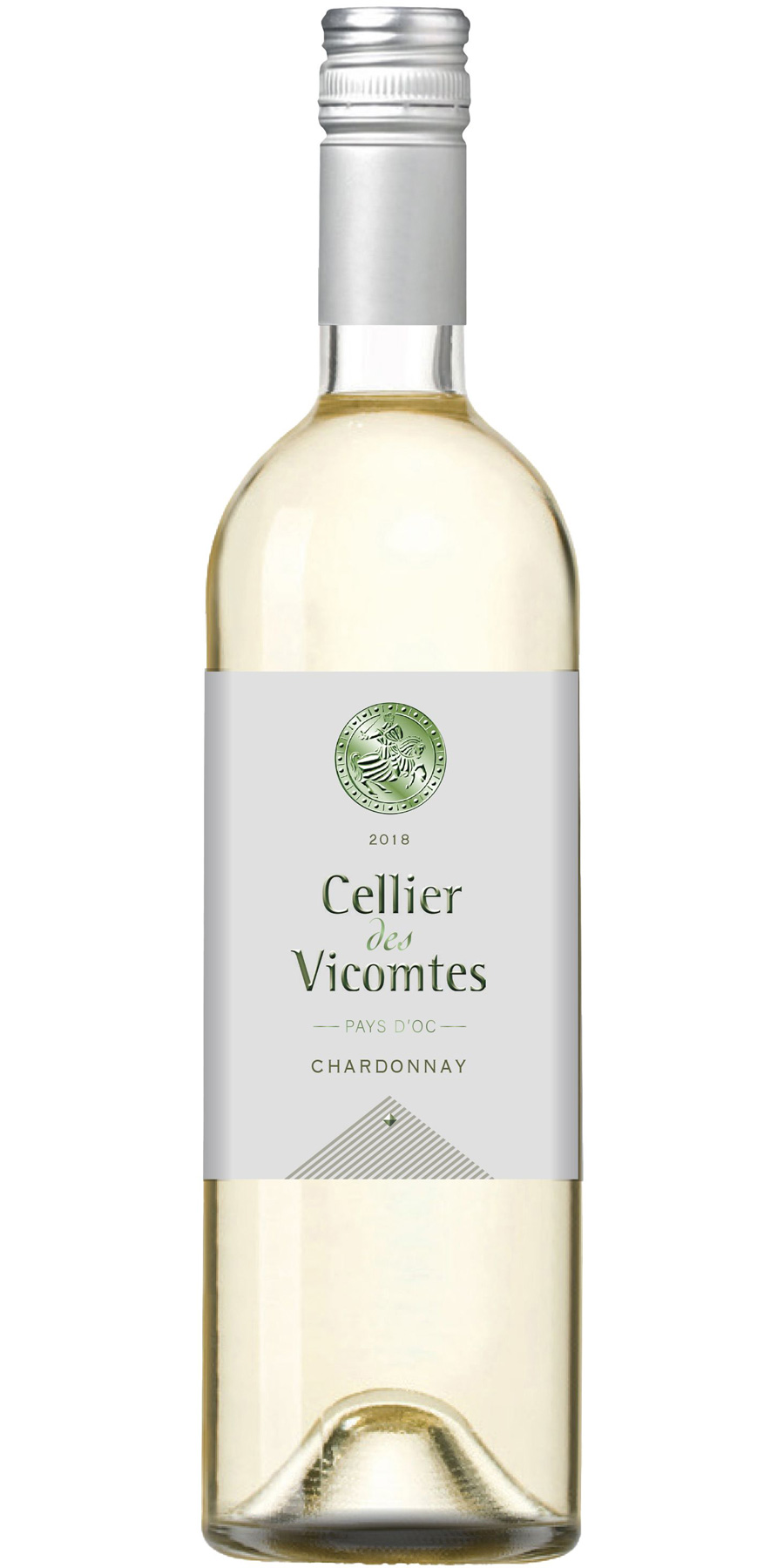 Cellier des Vicomtes Chardonnay, IGP Languedoc - 1,0 Liter