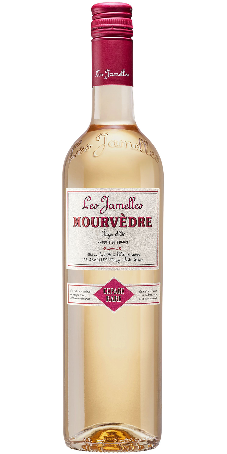 Les Jamelles, Cepage Rare, Mourvedre ROSE, Vin de Pays d´Oc