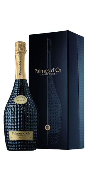 Champagner Nicolas Feuillatte,  Cuvée de Prestige Palmes d´Or, AC Champagne Brut, in Geschenkpackung