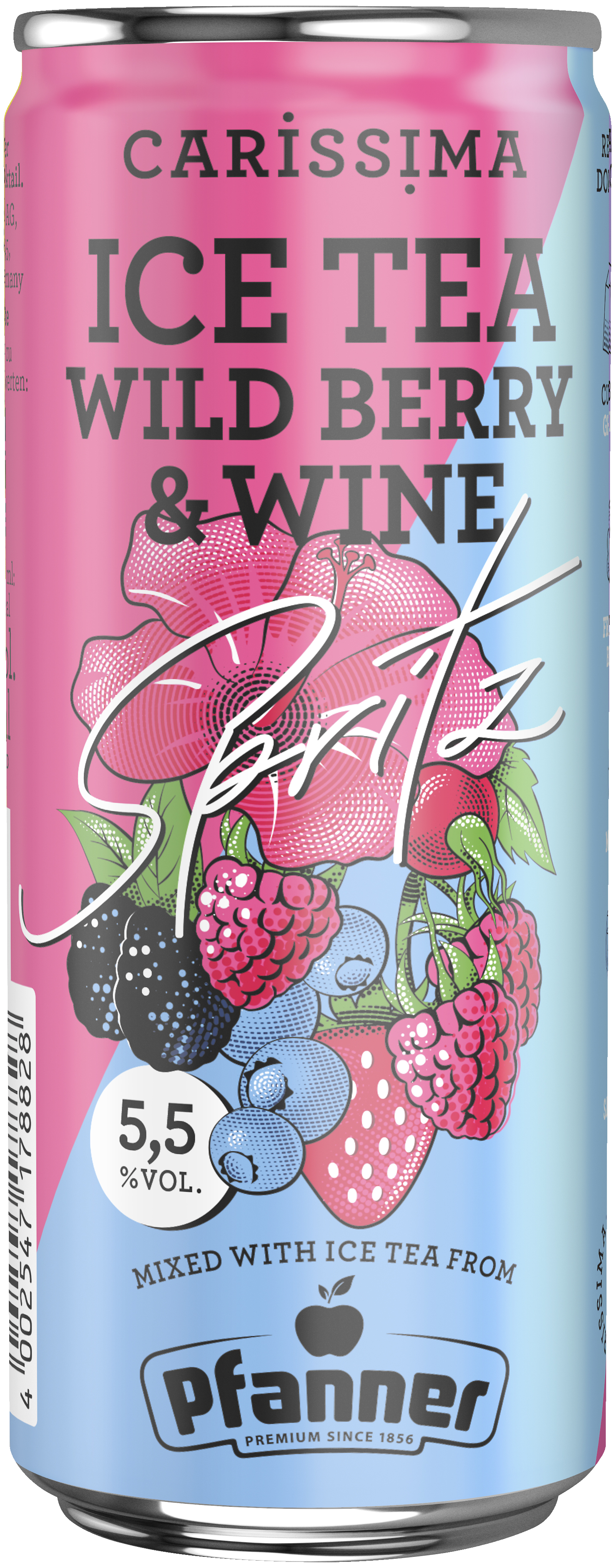 Carissima Ice Tea Wild Berry & Wine Spritz 5,5 % 12 x 250 ml