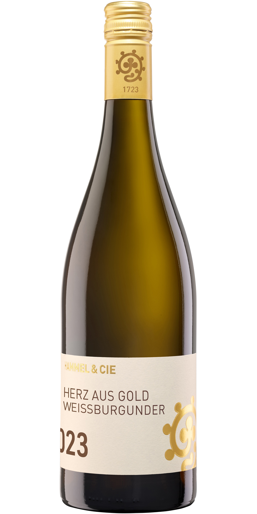 Weingut Hammel & Cie, Herz aus Gold Weissburgunder, QbA Pfalz