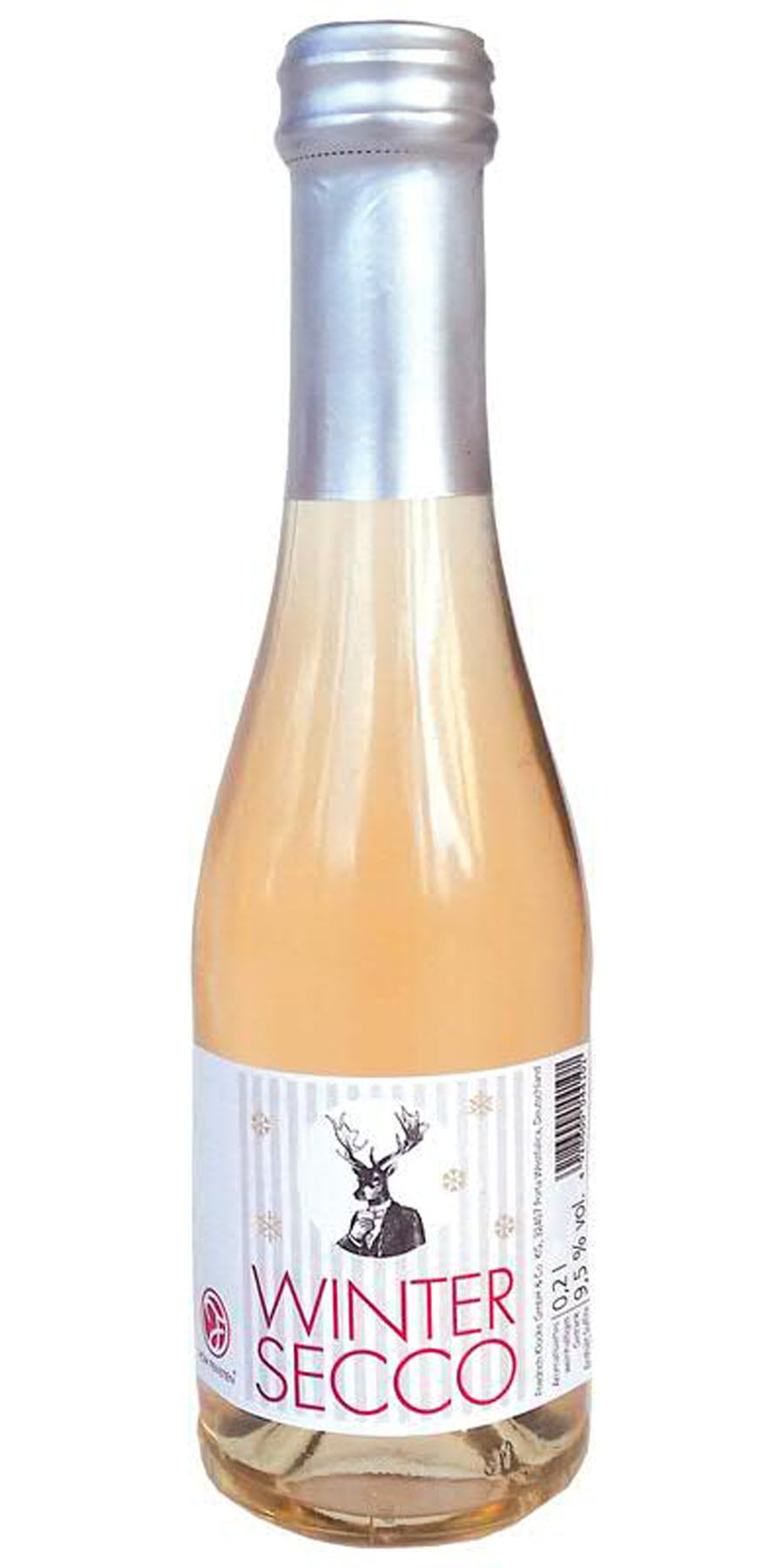 Wintersecco Rose (aromatisiertes, weinhaltiges Getränk) Piccolo 0,20 l