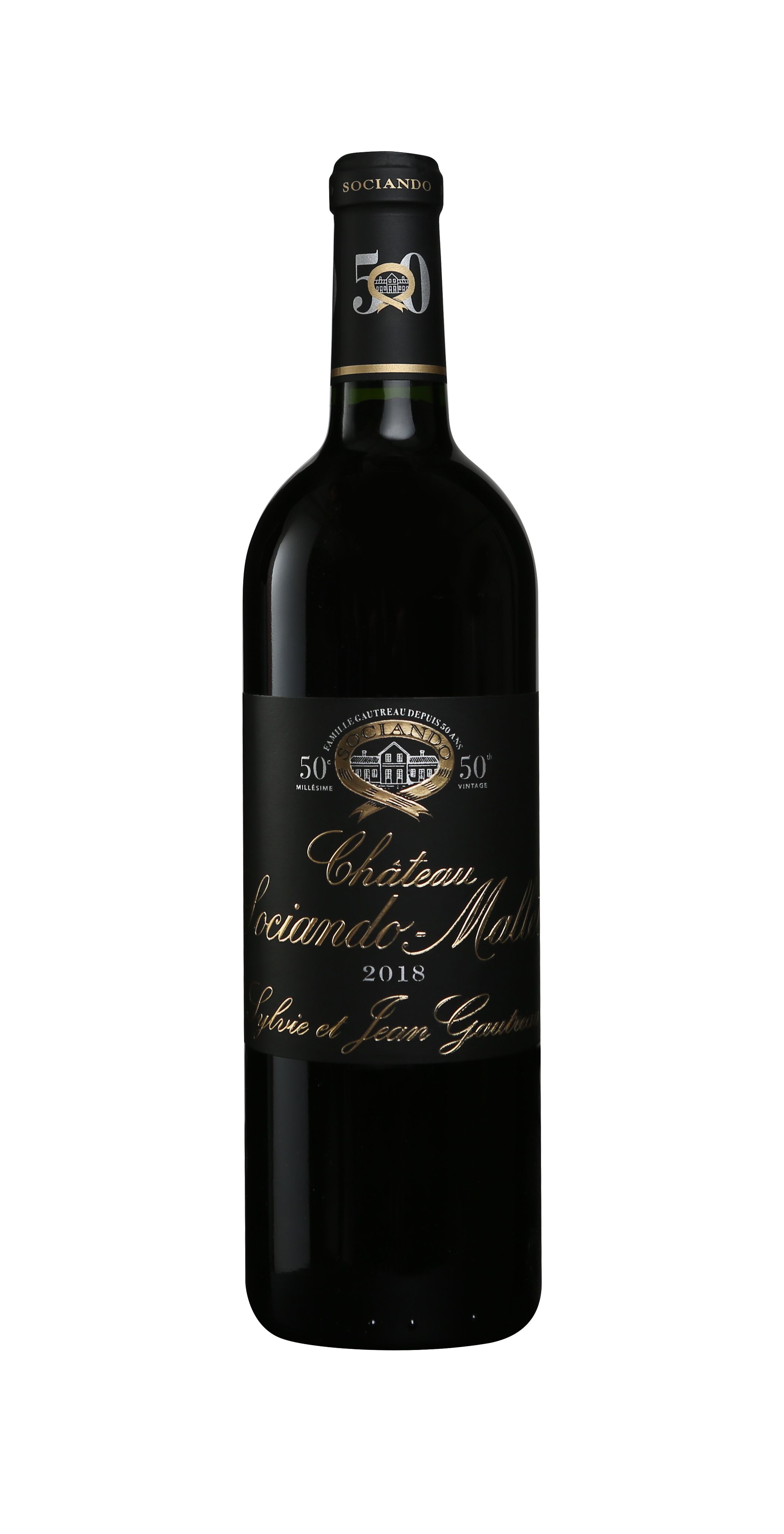 2018er Château Sociando Mallet, AC Cru Bourgeois Haut Medoc