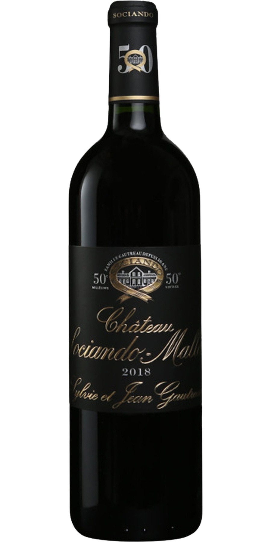 2018er Château Sociando Mallet, AC Cru Bourgeois Haut Medoc