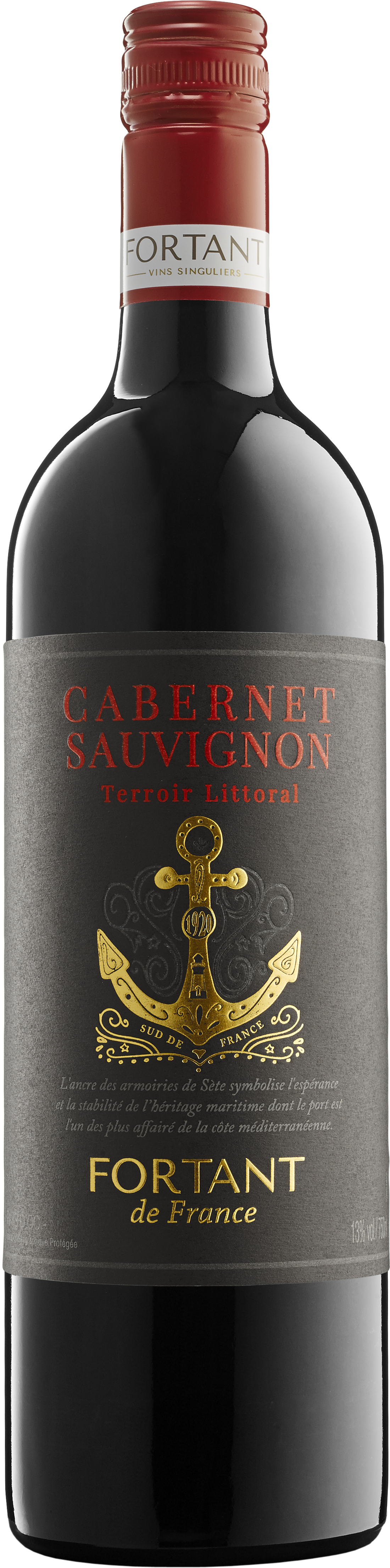 Fortant de France, Cabernet Sauvignon Littoral, Vin de Pays d'Oc
