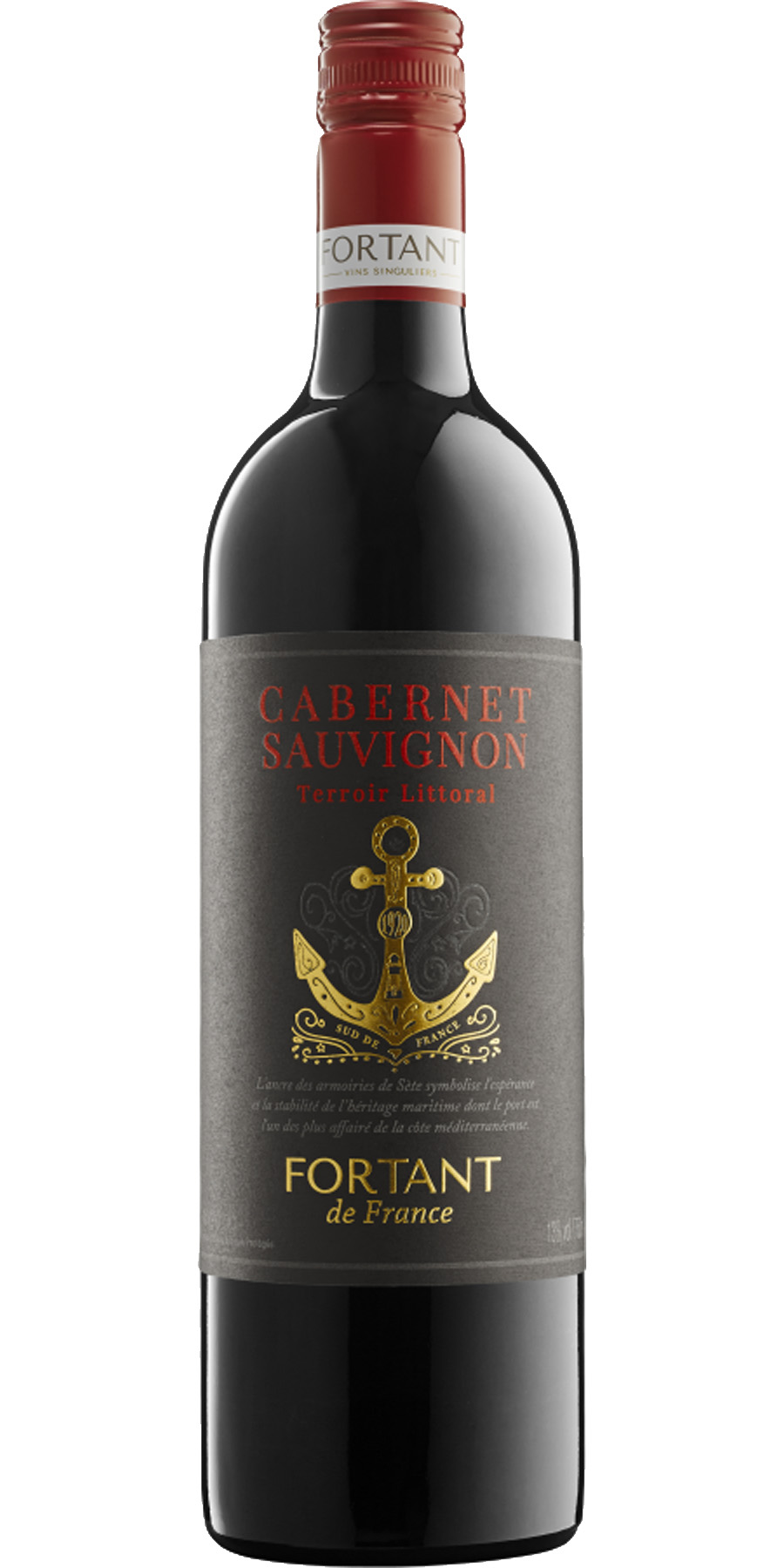 Fortant de France, Cabernet Sauvignon Littoral, Vin de Pays d'Oc