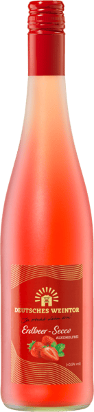 Deutsches Weintor, Erdbeer-Secco alkoholfrei