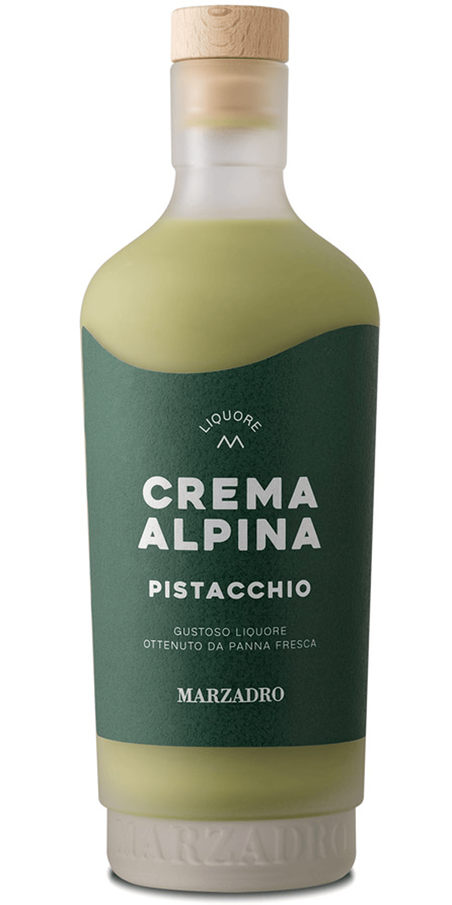 Marzadro, Crema Alpina Pistacchio - Pistazienlikör 17% - 0,70 l