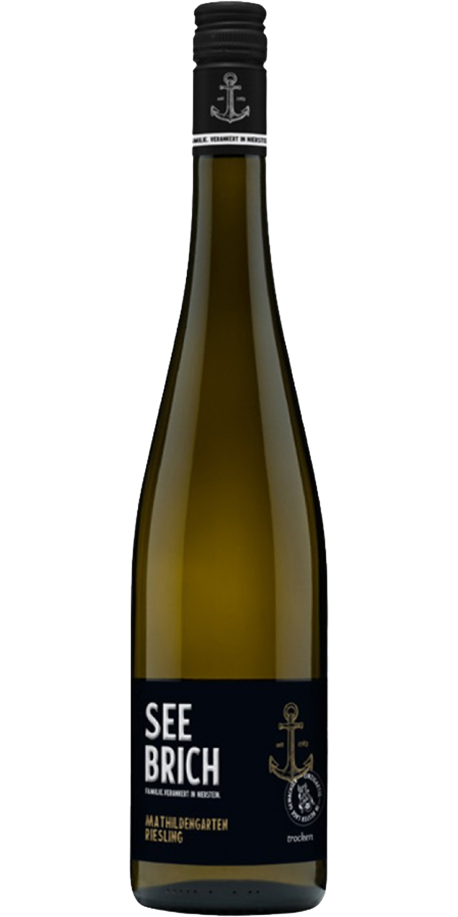 Weingut Seebrich, Mathildengarten Riesling, Niersteiner Kranzberg , QbA trocken Rheinhessen