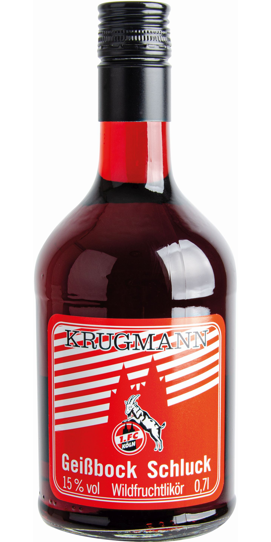 Geissbock-Schluck (1. FC Köln) Wildfruchtlikör 15% - 0,70 l