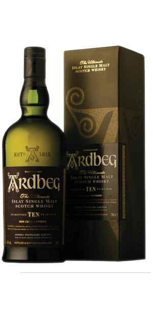 Ardbeg 10 Jahre, Islay Malt Whisky, 46%