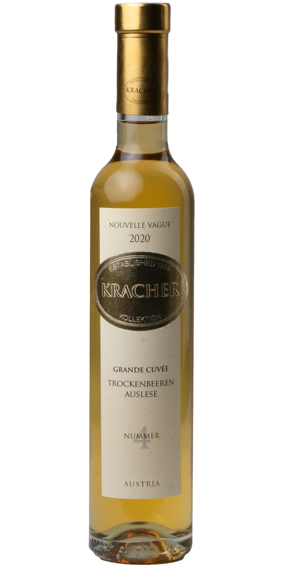 2020er Kracher, Trockenbeerenauslese Grande Cuvée No. 4 Nouvelle Vague, Burgenland 0,375 l