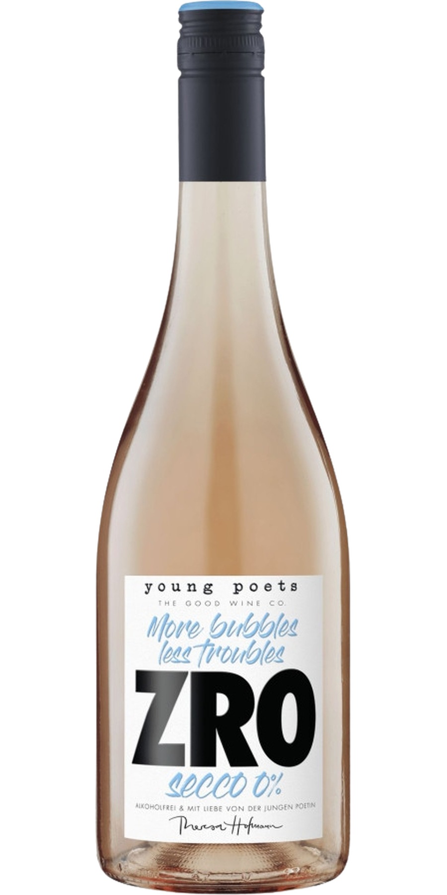 Young Poets, More bubbles less troubles ZRO Secco 0% - ALKOHOLFREI