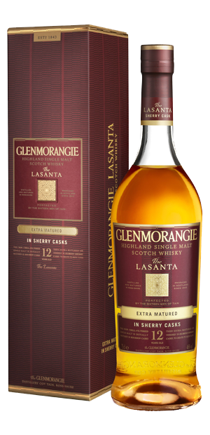 Glenmorangie Lasanta - Single Malt Whisky-Sherry Cask Extra Matured in Geschenkschatulle