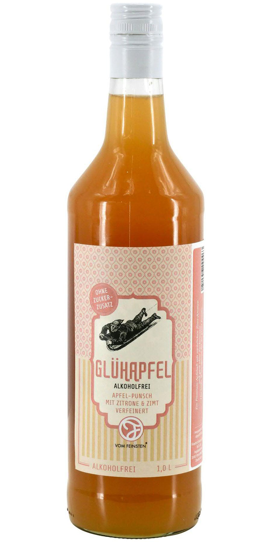 Glühapfel alkoholfrei (alkoholfreier Apfelpunsch - ohne Zuckerzusatz)