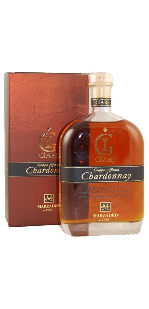 Marzadro, Grappa Chardonnay "Le Giare" 0,7 l in Geschenkschatulle