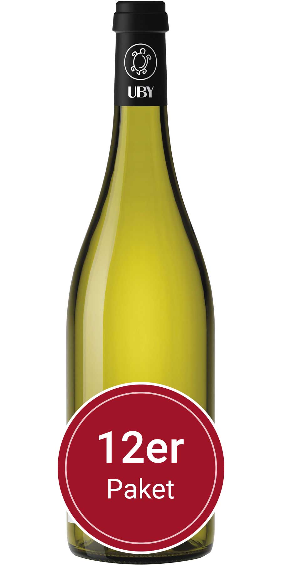 Sparpaket: 12 Flaschen Domaine Uby, N° 1 Sauvignon Blanc, IGP Cotes de Gascogne