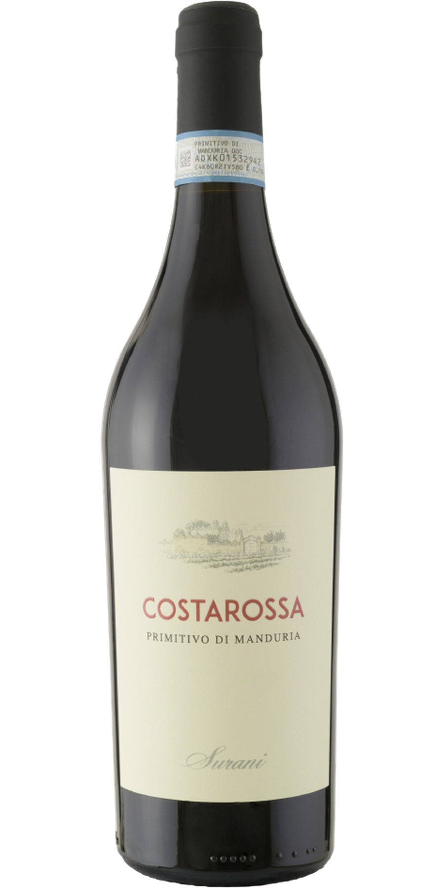 Surani, Primitivo di Manduria Costarossa, DOC Puglia