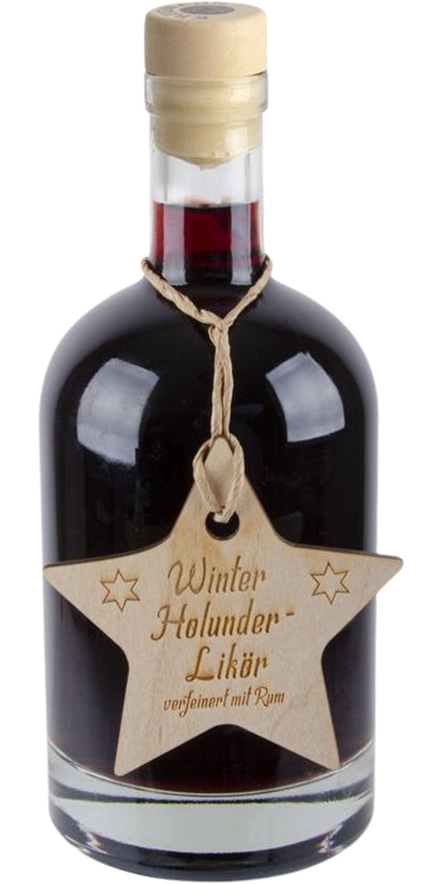 Krugmann, Winter-Holunder Likör 15% mit Rum verfeinert