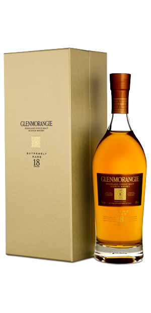 Glenmorangie Extremly Rare 18 Years Single Highland Malt in Geschenkschatulle
