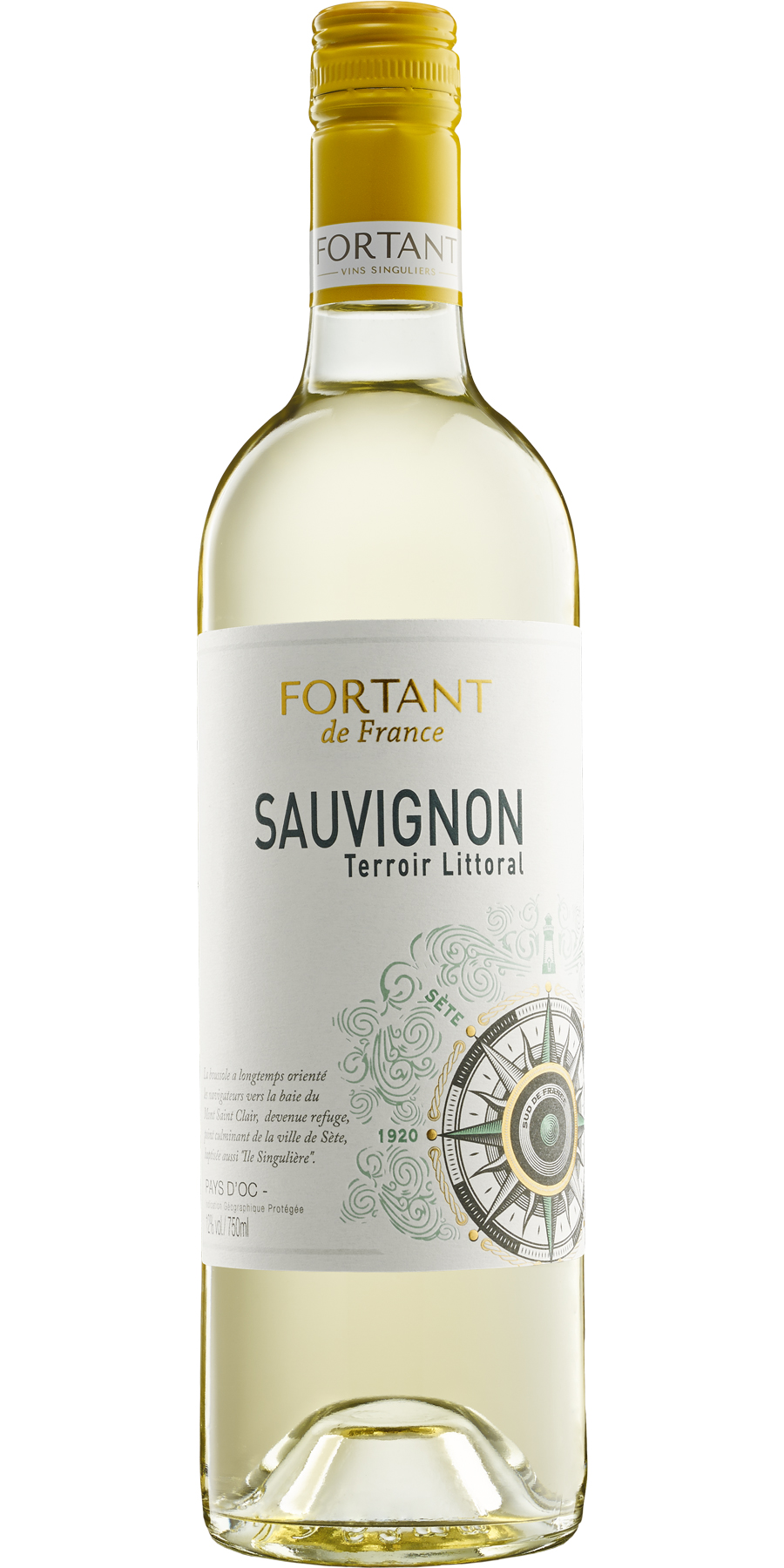 Fortant de France, Sauvignon Blanc Littoral, Vin de Pays d'Oc