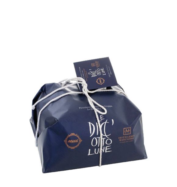 Marzadro, Panettone Alla Grappa - Le Diciotto Lune 1 Kg