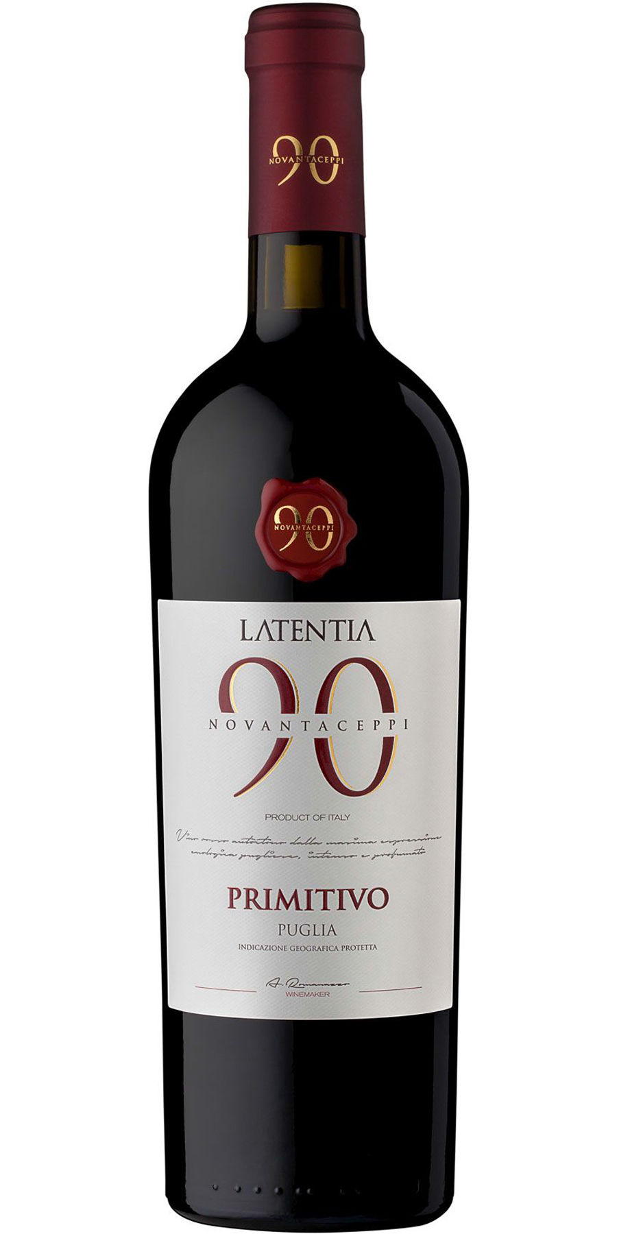 Novantaceppi, Primitivo, Puglia IGP