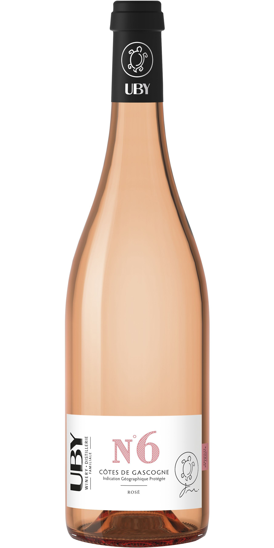 Domaine Uby, N° 6 Rosé, IGP Cotes de Gascogne