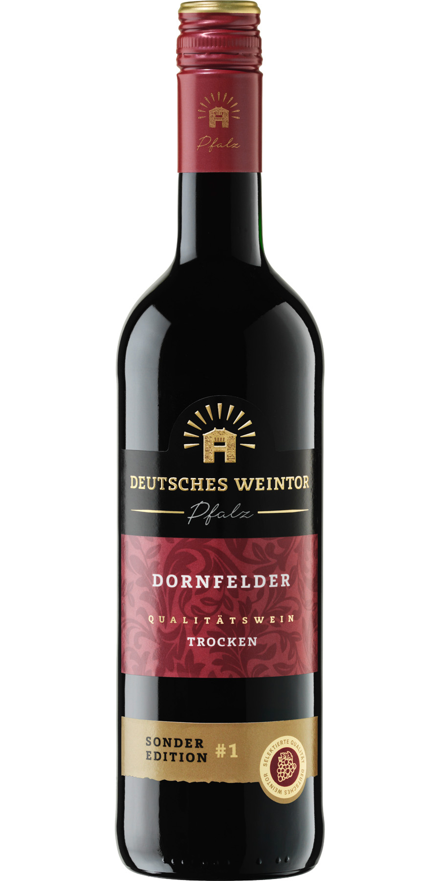 Deutsches Weintor, Dornfelder trocken, QbA Pfalz