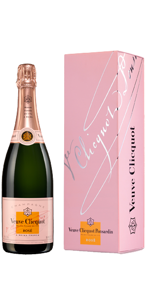 Champagner Veuve Clicquot Brut Rose in Designbox, 0,75-l-Fl