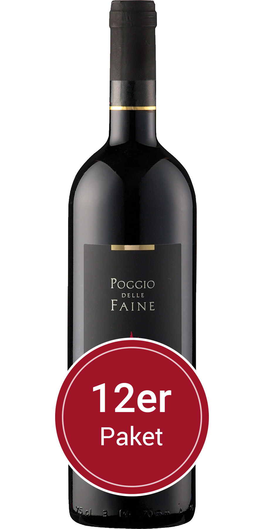 Sparpaket: 12 Flaschen Poggio delle Faine, IGT Toscana