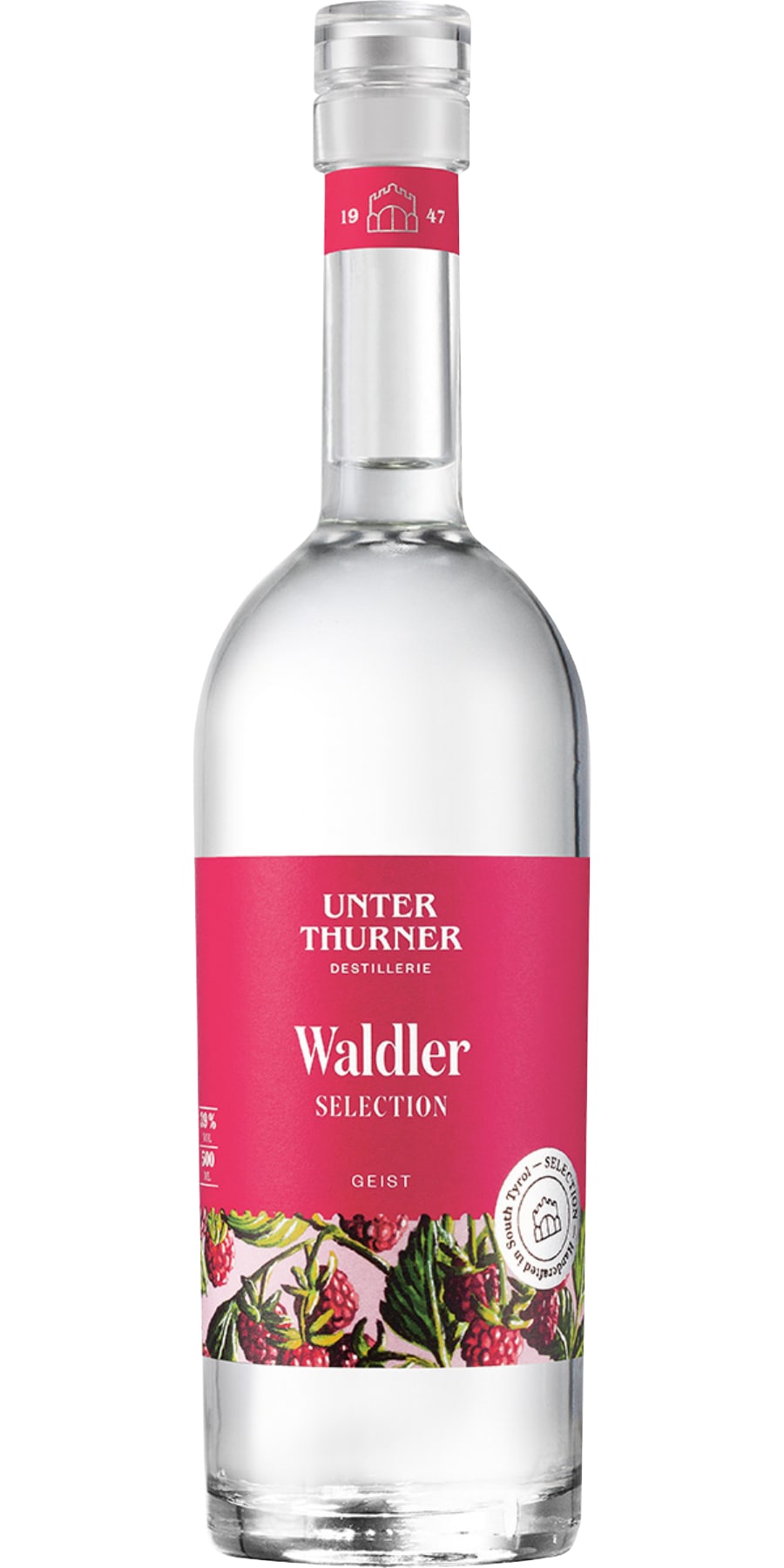 Unterthurner, Waldler Selection, Südtirol 39% - 0,50 l