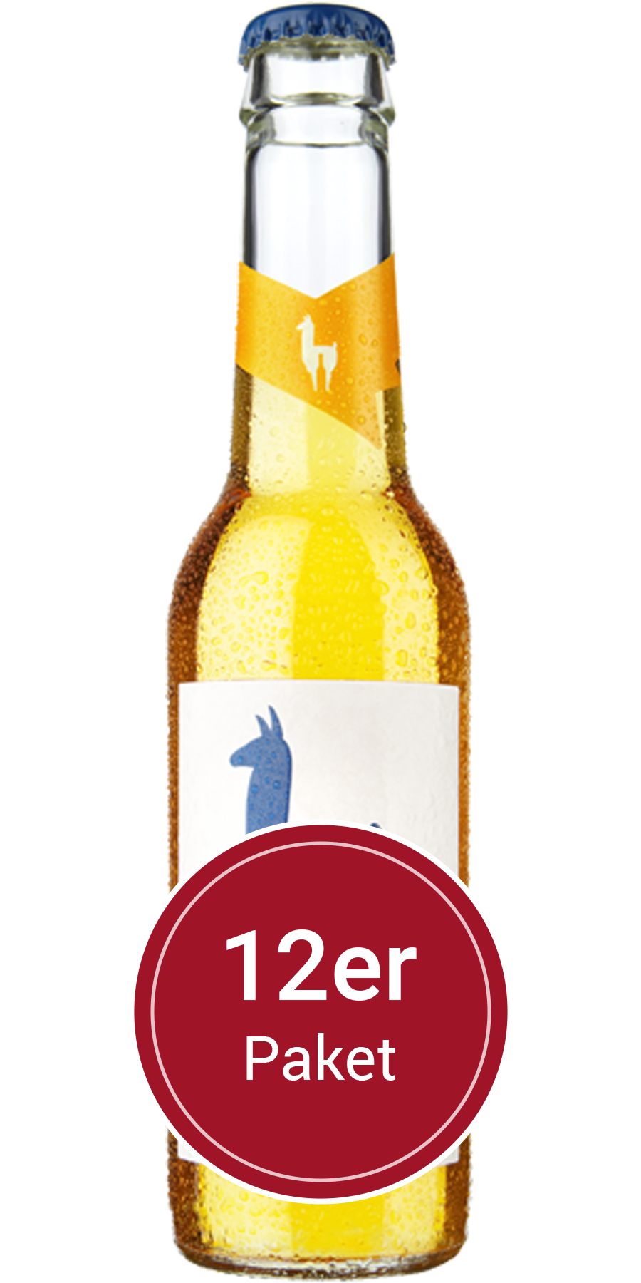 Sparpaket 12 Flaschen Mari Ingwer - Join the Lama - natürlicher Weincocktail