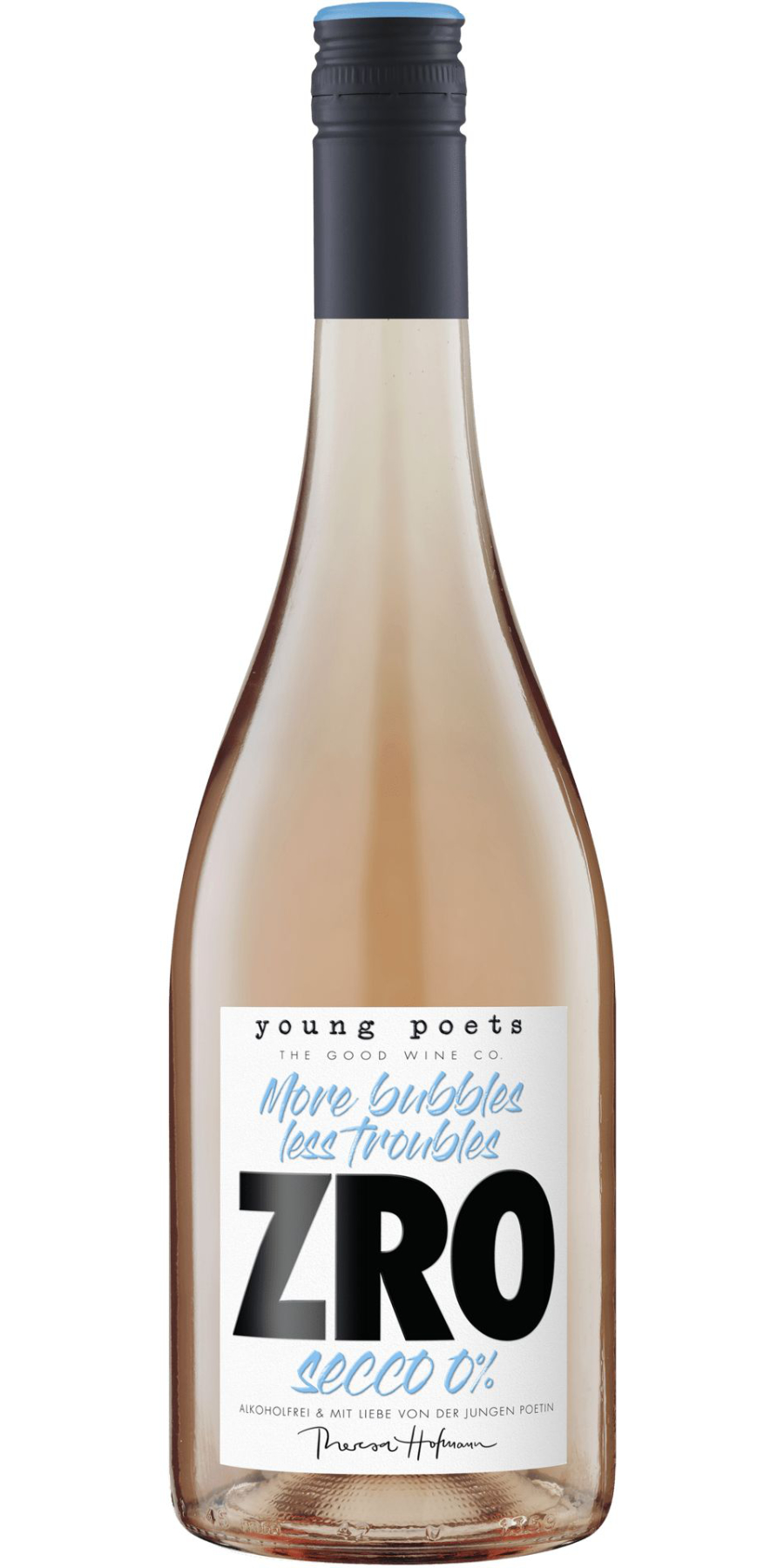 Young Poets, More bubbles less troubles ZRO Secco 0% - ALKOHOLFREI