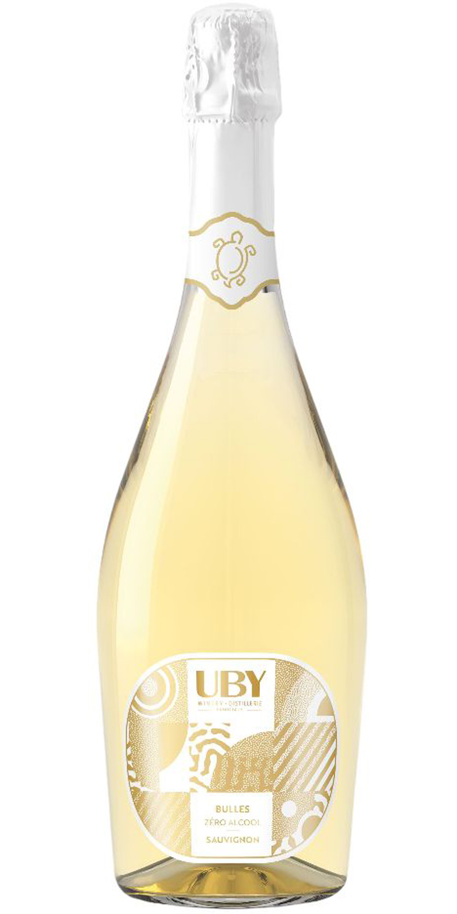 Domaine Uby,  Bulles Sauvignon, Cotes de Gascogne, zero alcoool - alkoholfrei