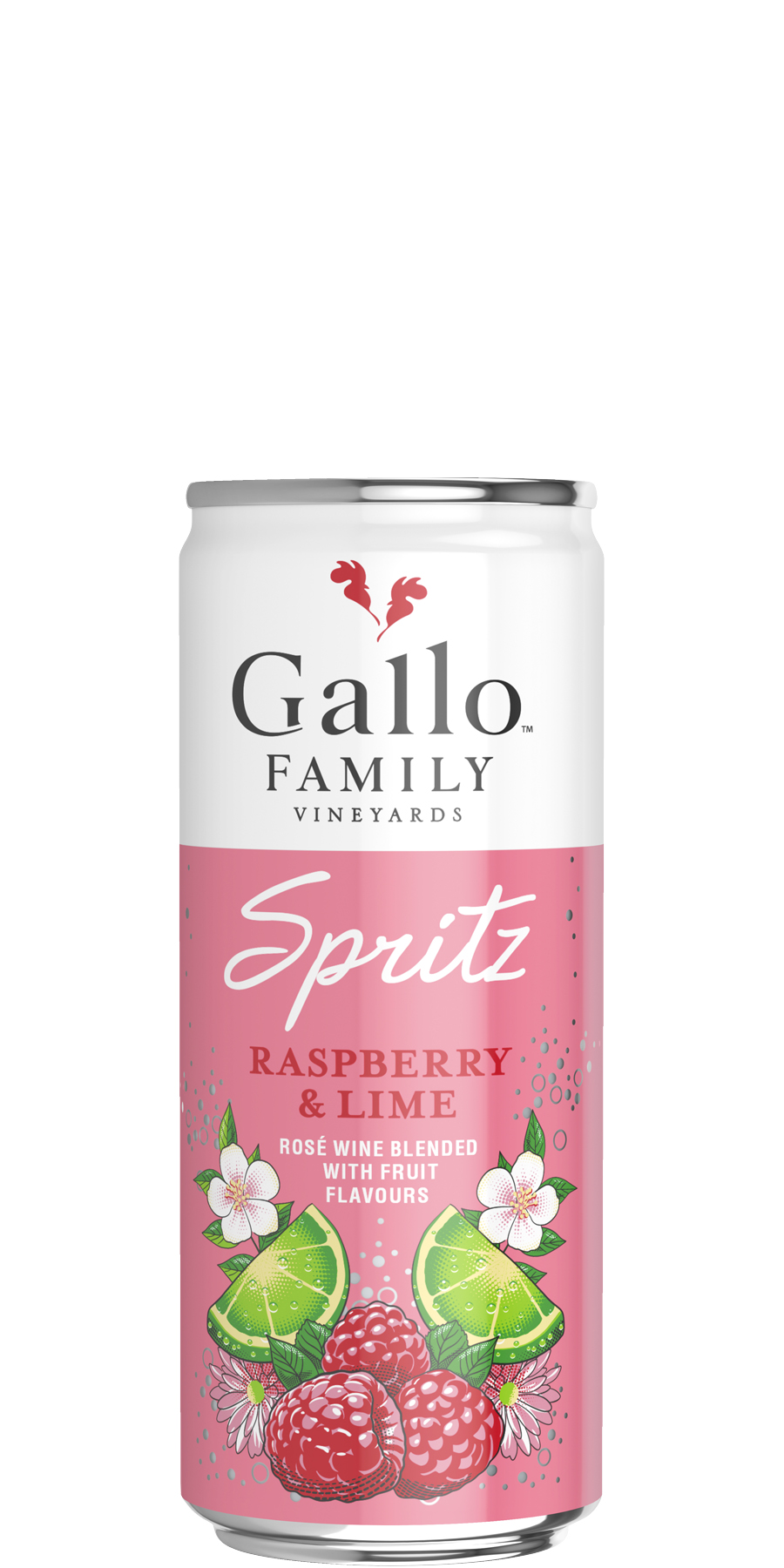 Sparpaket: 12 Dosen Gallo Family Vineyards, Spritz Himbeer Limette, Kalifornien 12 x 0,25 l