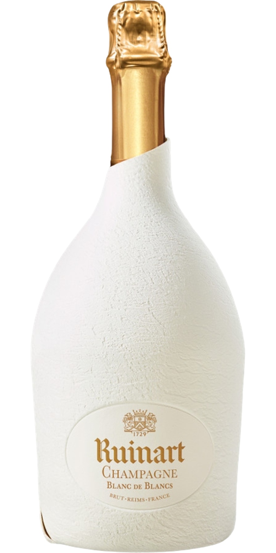 Champagner Ruinart, Blanc de Blancs Brut in Second Skin Geschenkpackung, AC Champagne Brut