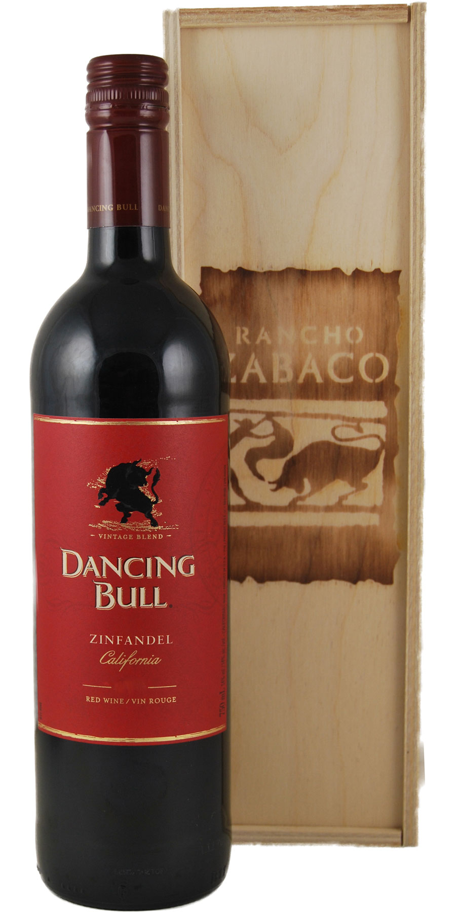 Dancing Bull Winery, Zinfandel, Kalifornien -in Geschenkholzkiste ohne Aufpreis-